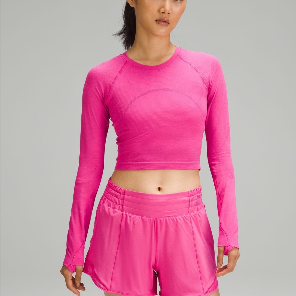 Swiftly tech cropped long sleeve